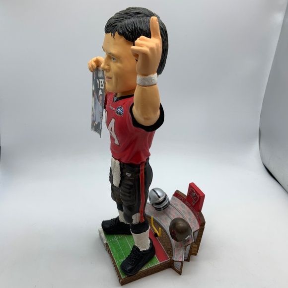 VTG Tampa Bay Buccaneers Super Bowl Champs Brad Johnson Collectible Bobblehead - Picture 12 of 17